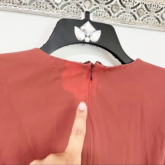 Diane von Furstenberg Elio Midi Business Casual Cocktail Dress Size 4 *Flaw* - Picture 7 of 9